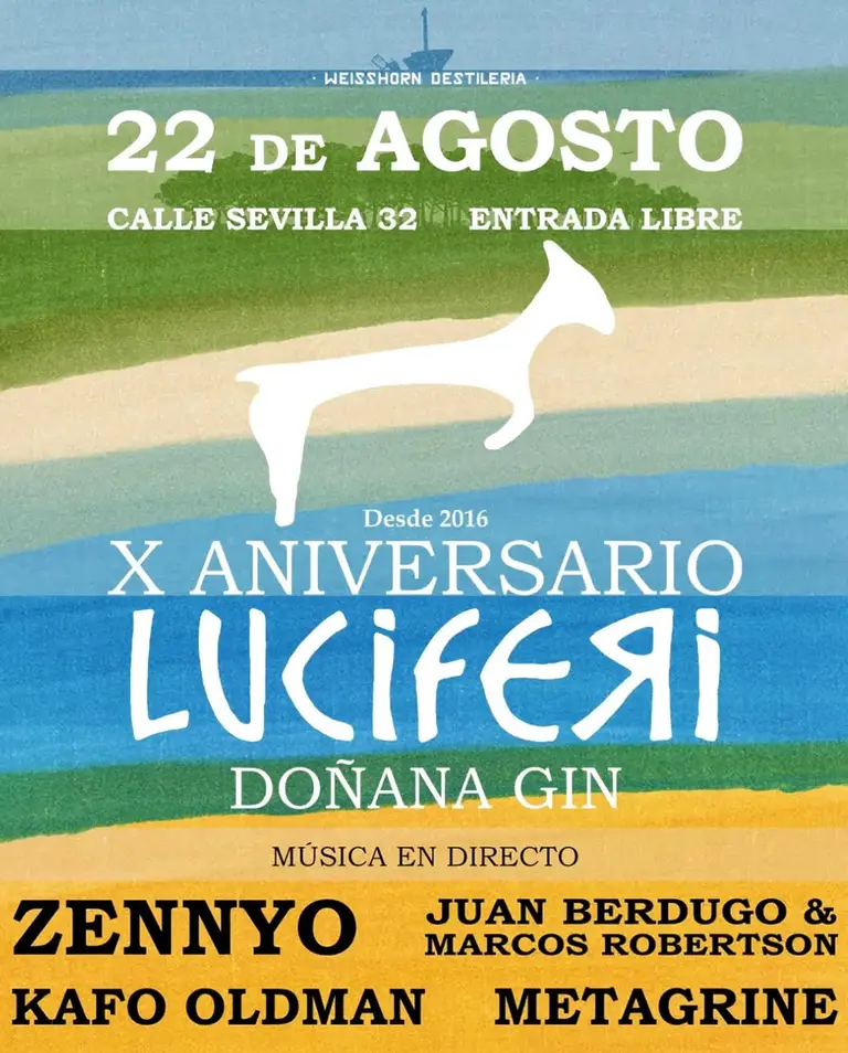 X Aniversario Luciferi 22 Agosto