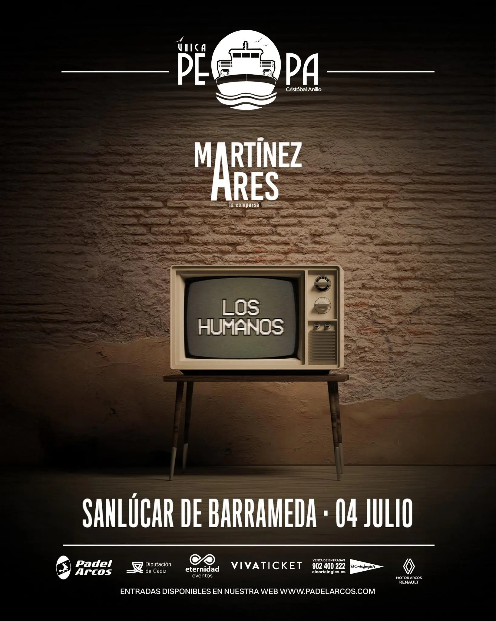 Antonio Martínez Ares en La Pepa Barco (Sanlúcar de Barrameda) (2026-07-04)