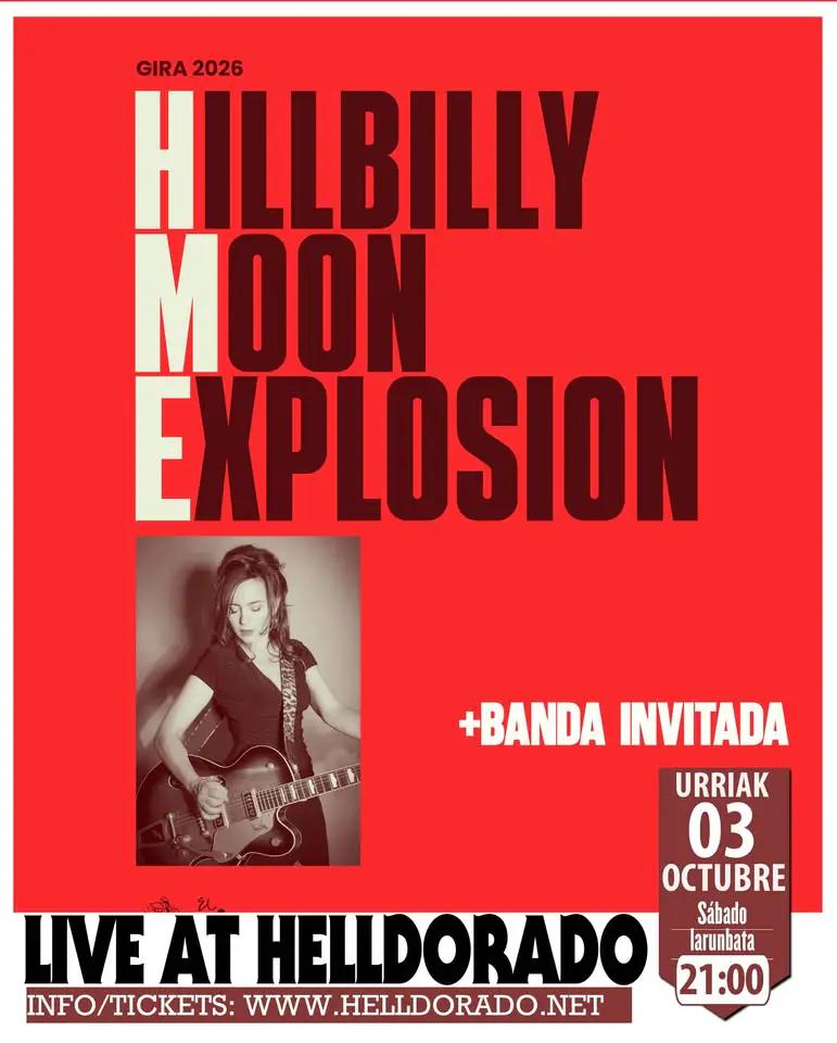 Hillbilly Moon Explosion en Hell Dorado El Club Sónico (Vitoria) (2026-10-03)