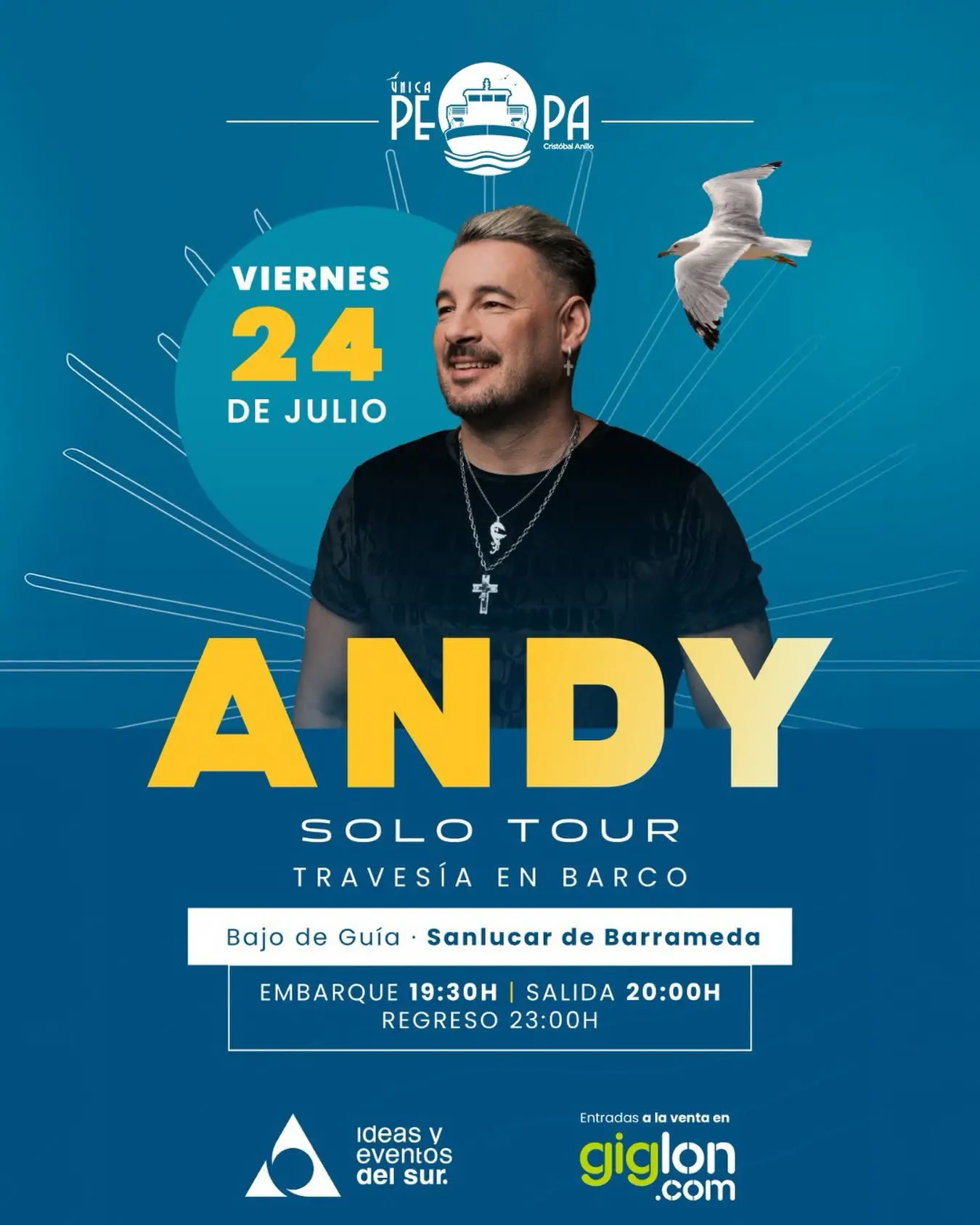 Andy en La Pepa Barco (Sanlúcar de Barrameda) (2026-07-24)