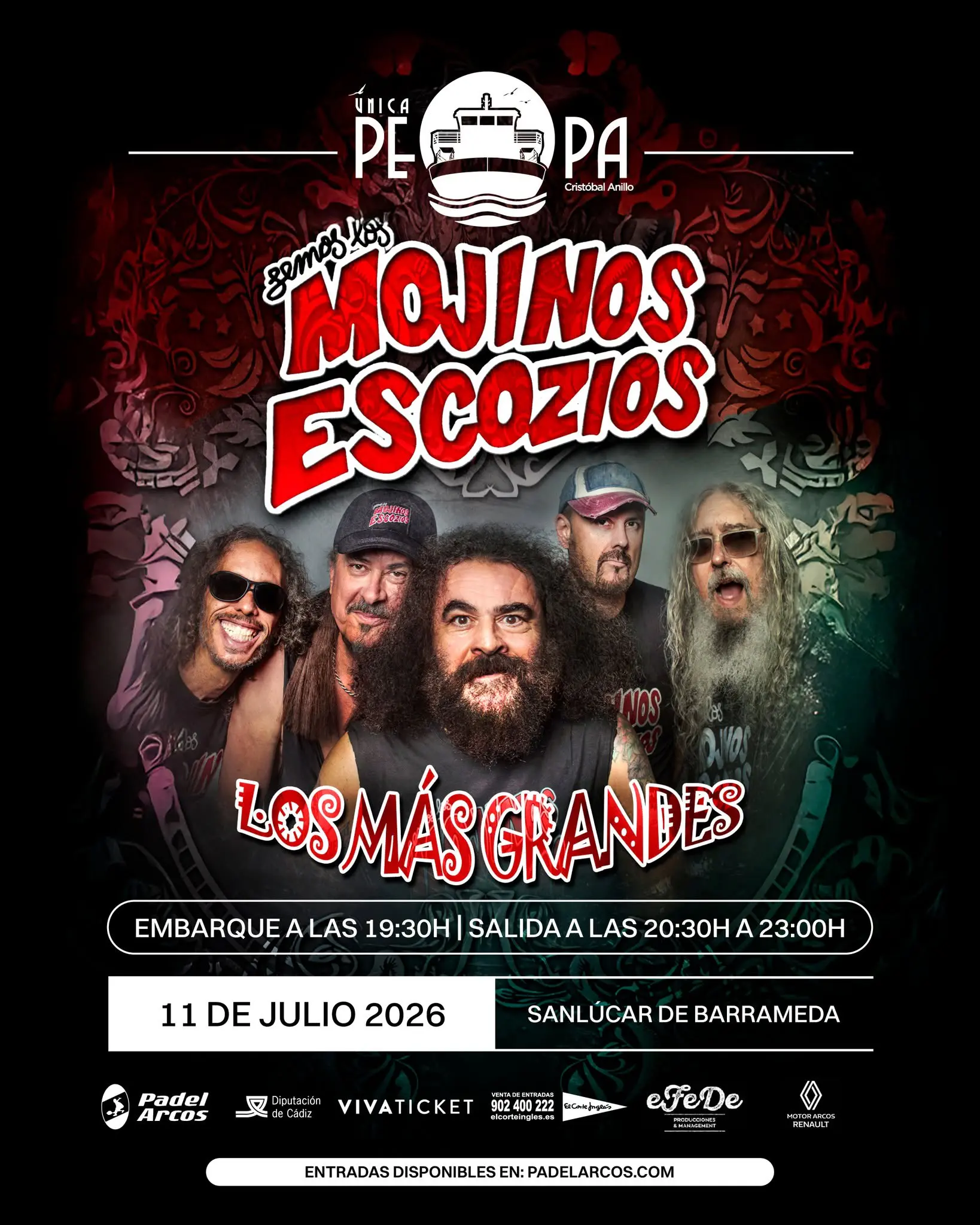 Mojinos Escozíos en La Pepa Barco (Sanlúcar de Barrameda) (2026-07-11)
