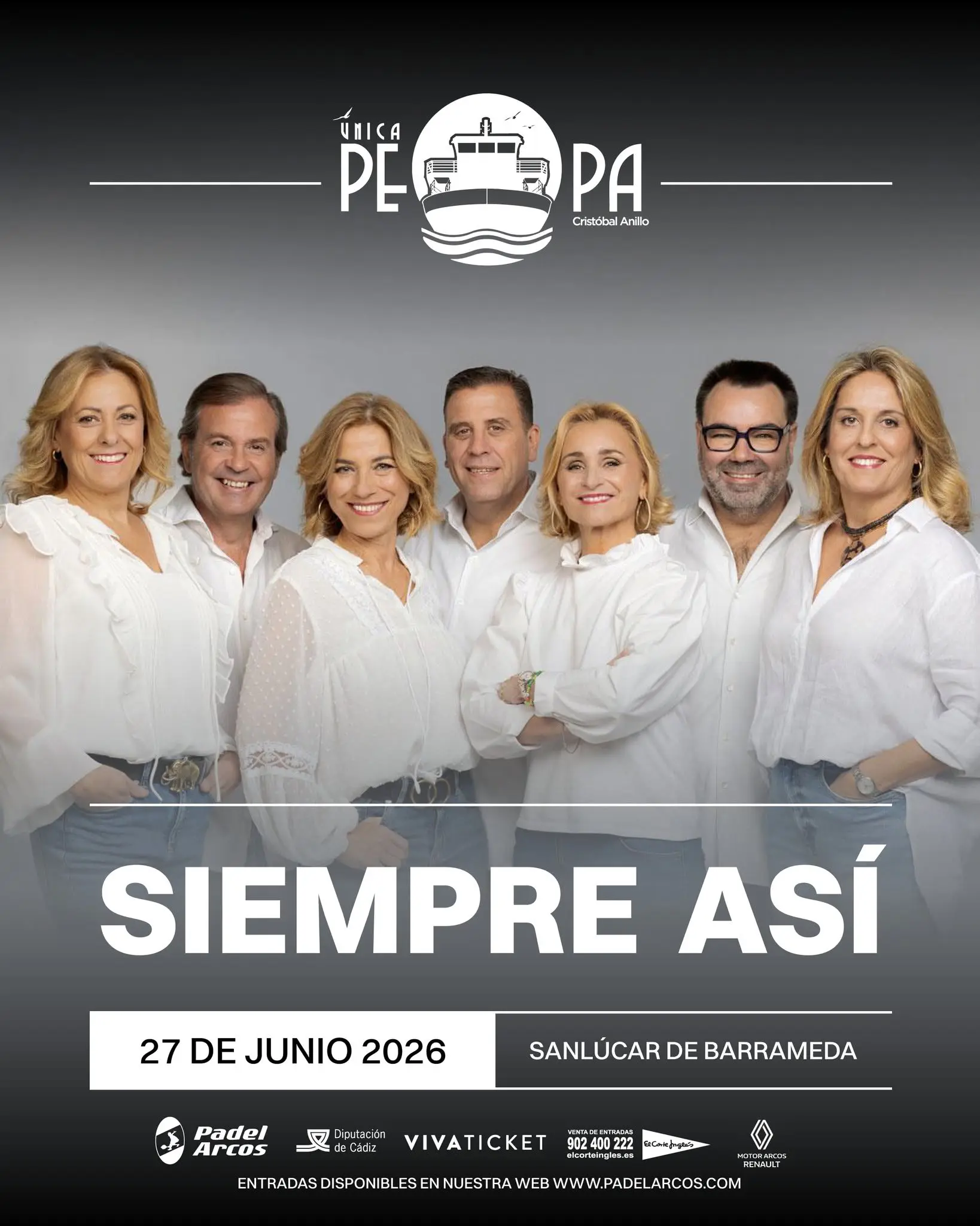Siempre Así en La Pepa Barco (Sanlúcar de Barrameda) (2026-06-27)