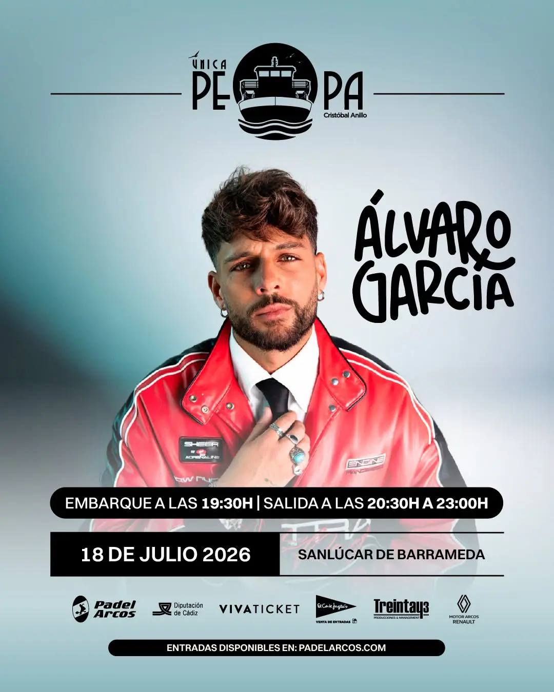 Alvaro García en La Pepa Barco (Sanlúcar de Barrameda) (2026-07-18)