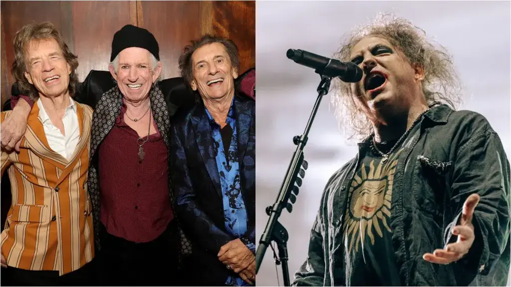 The Rolling Stones estrenan «Divine Intervention» con Robert Smith