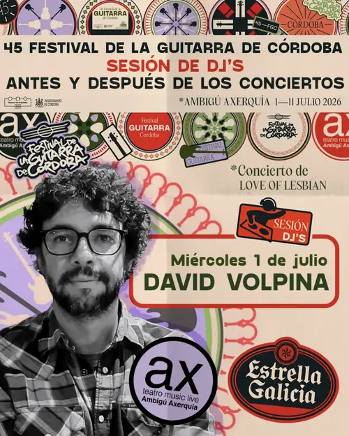 David Volpina en Ambigú Axerquía (Córdoba)