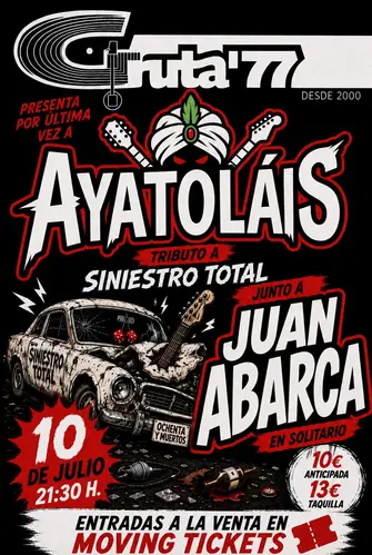 Ayatoláis en Gruta 77 (Madrid)