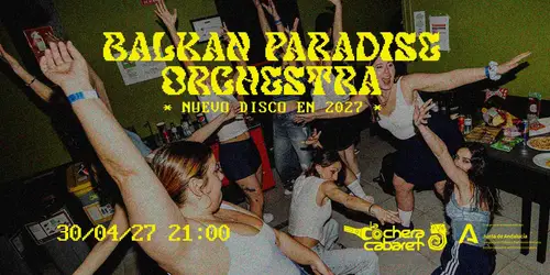 Balkan Paradise Orchestra en La Cochera Cabaret (Málaga)