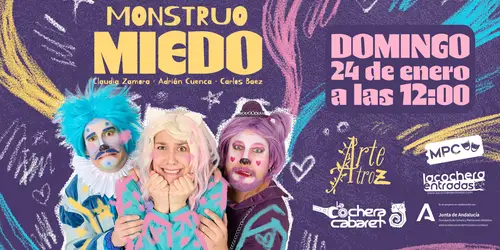Monstruo Miedo en La Cochera Cabaret (Málaga)