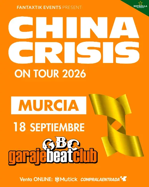 China Crisis en Sala Garaje Beat Club (Murcia)