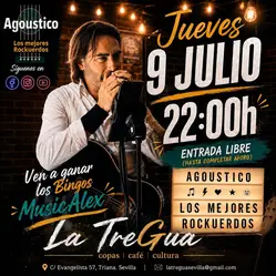 MusicAlex en La Tregua, copascafémúsica (Sevilla)