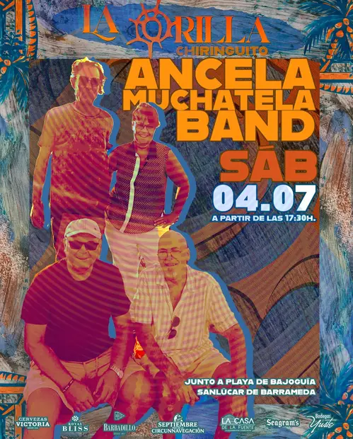 Ancela Muchatela Band en Chiringuito La Orilla (Sanlúcar de Barrameda)