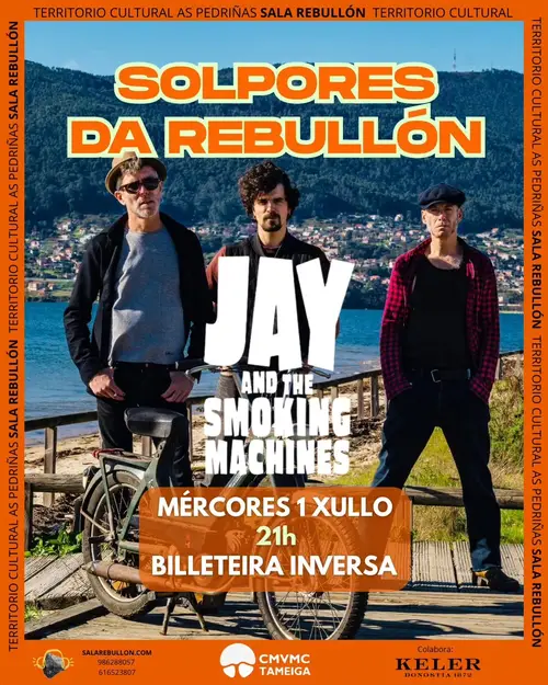 Jay and the Smoking Machines en Sala Rebullón (Mos)
