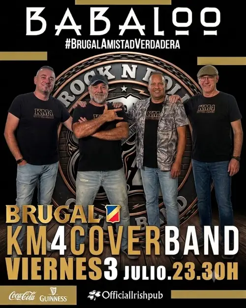 KM 4 Coverband en Babaloo (El Puerto de Santa María)