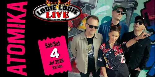 Atomika en Louie Louie (Estepona)