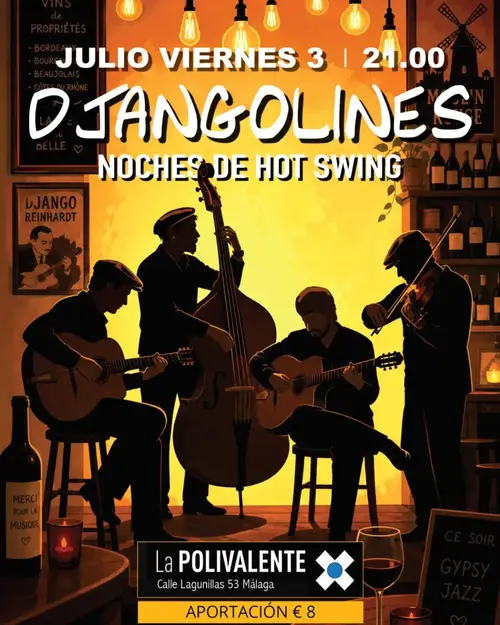 Djangolines en La Polivalente (Málaga)