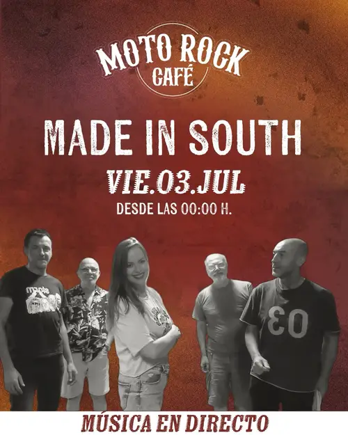 Made In South en Moto Rock Café Los Palacios (Los Palacios y Villafranca)