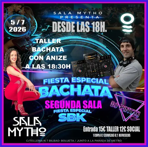 DJ Pintxi en Sala Mytho (Bilbao)