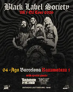 Black Label Society desatará su heavy metal en Barcelona el 4 de agosto