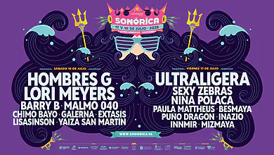 Cartel oficial del festival Sonórica 2026