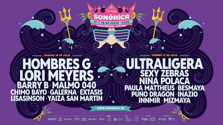 Cartel oficial del festival Sonórica 2026