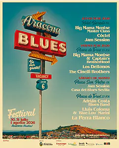 El Aracena Blues Festival 2026 detalla la programación de su sexta edición