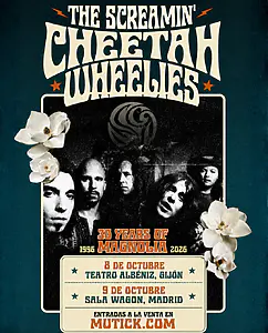 The Screamin’ Cheetah Wheelies conquistan España en su gira ’30 Years of Magnolia’