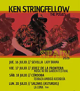 Ken Stringfellow presenta su gira de conciertos íntimos en España este julio
