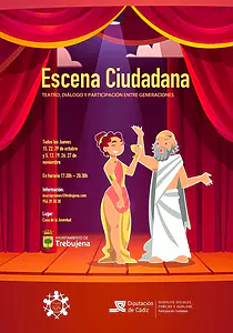 ‘Escena Ciudadana’ en Trebujena: El teatro intergeneracional como herramienta de diálogo, participación y convivencia