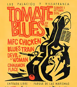 El Festival Tomate Blues 2026 confirma su XIV edición con MFC Chicken a la cabeza en Los Palacios