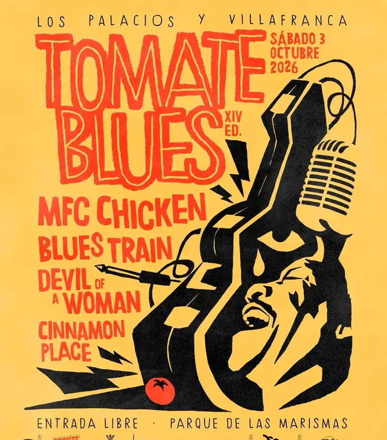 El Festival Tomate Blues 2026 confirma su XIV edición con MFC Chicken a la cabeza en Los Palacios
