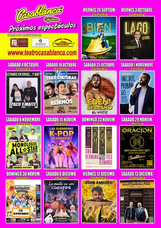 Oración en Café Teatro Casablanca (Arganda del Rey) (Arganda del Rey)