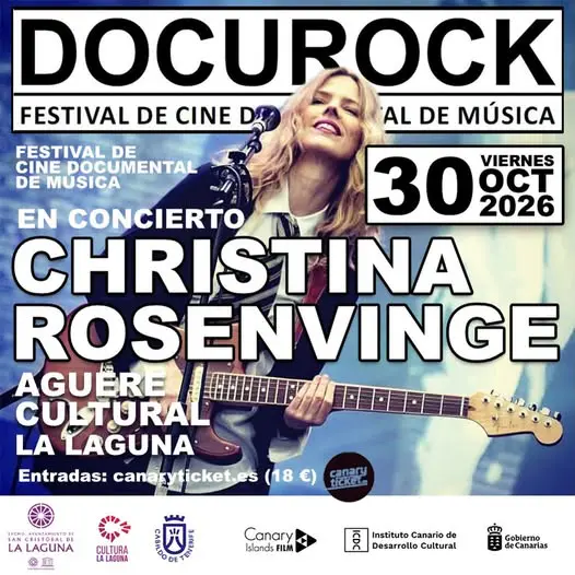 Christina Rosenvinge en Aguere Espacio Cultural (Santa Cruz de Tenerife) (San Cristóbal de La Laguna)