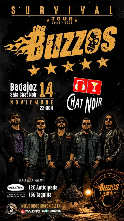 The Buzzos en Chat Noir (Badajoz)