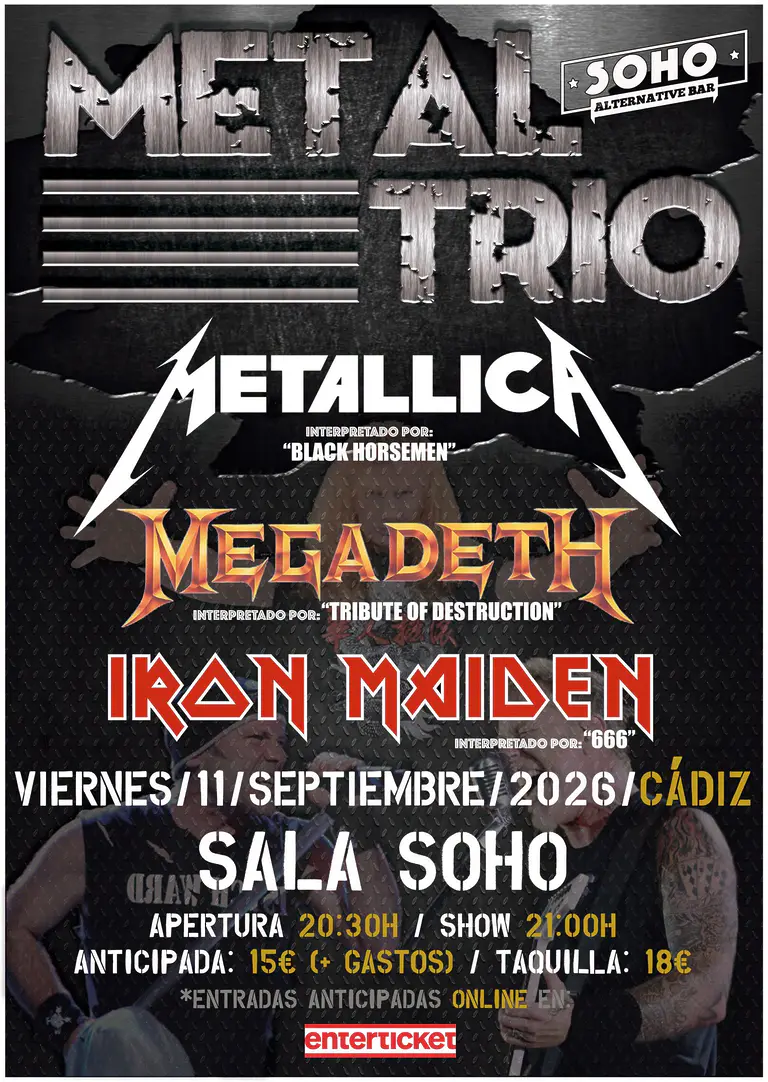 Metal trio 11 Septiembre