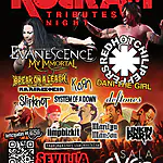 Cartel Rock AM Tributes Night Sala Even Sevilla 11 Octubre 2026