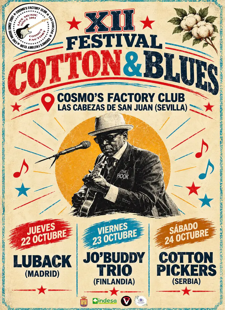 XII Festival Cotton & Blues Las Cabezas de San Juan