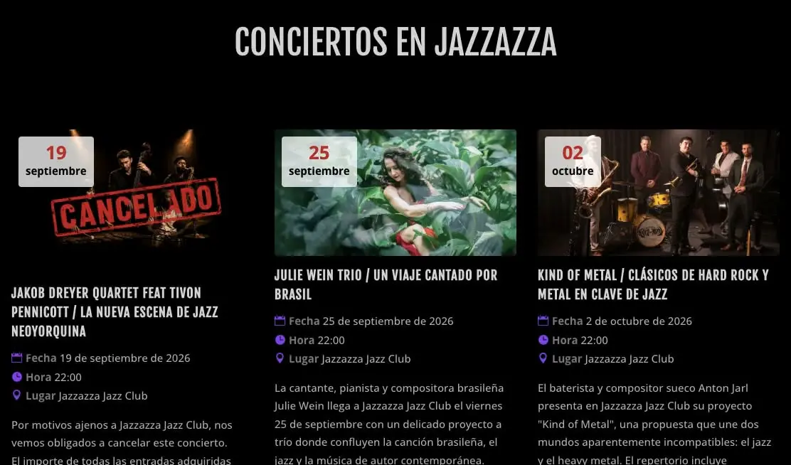 Julie Wein Trio en Jazzazza Jazz Club (Murcia) (Murcia)
