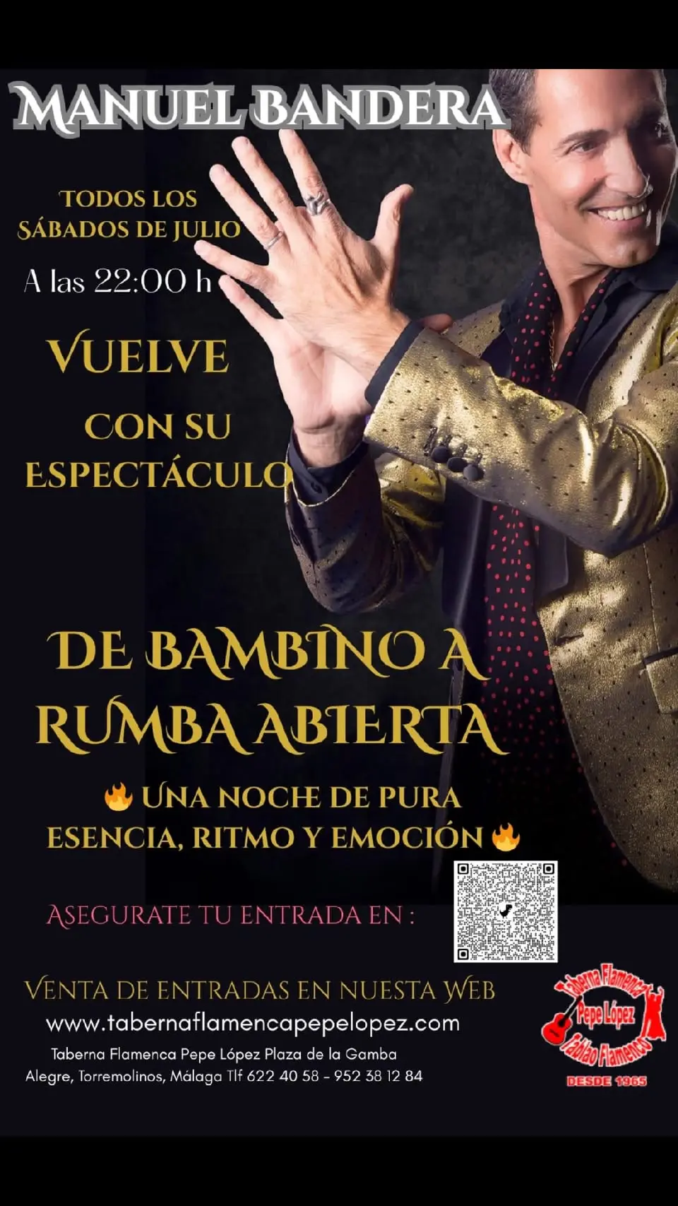 Manuel Bandera en Taberna Flamenca Pepe Lopez (Torremolinos)