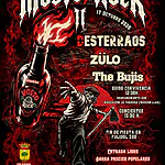Cartel Oficial Festival Mosto Rock II en Trebujena (Cádiz)