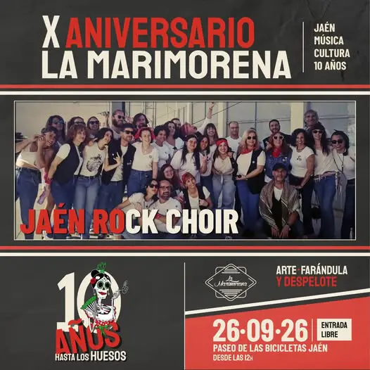 Jaén Rock Choir en La Marimorena Jaen (Jaén)