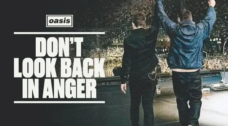Oasis Don't Look Back In Anger Disney+ en QConciertos
