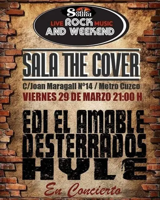 EDI EL AMABLE en The Cover Live Music (Madrid) (Madrid)