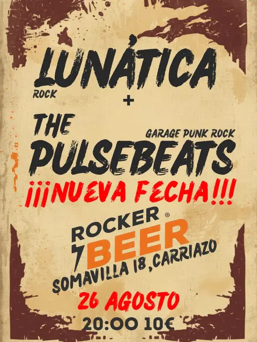 LUNÁTICA en Rocker Beer Cervezas (Ribamontán al Mar)