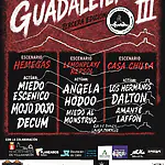 Cartel oficial del festival Guadaletefest III 2026 en Villamartín (Cádiz)