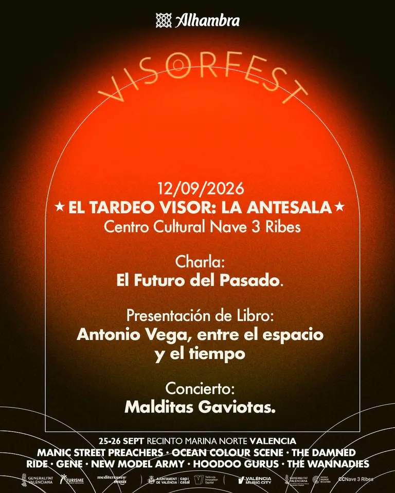 Cartel El Tardeo Visor 2026 Malditas Gaviotas Nave 3 Ribes Valencia