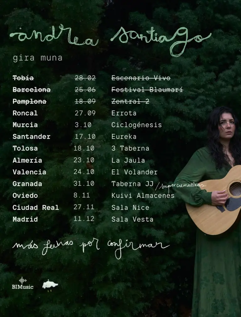 Cartel Gira Muna Andrea Santiago