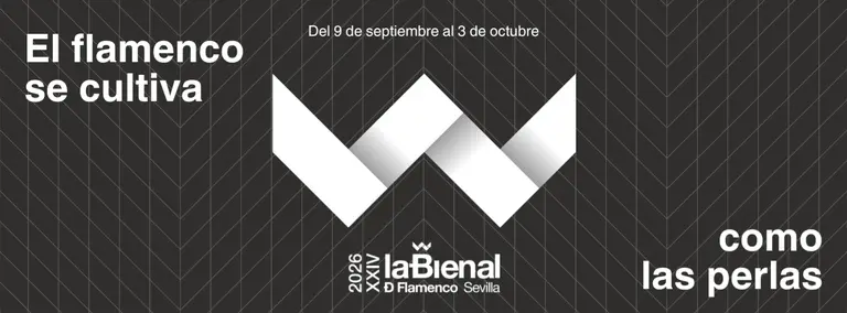 Cartel oficial de la XXIV Bienal de Flamenco de Sevilla 2026