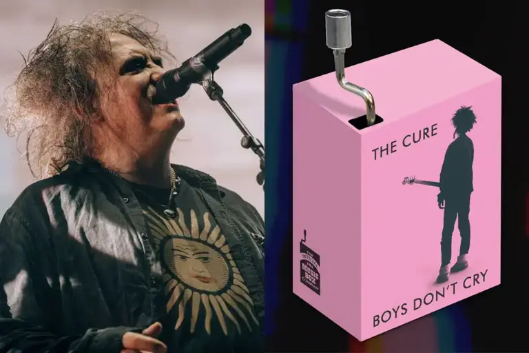 The Cure Boys Don't Cry caja musical en QConciertos