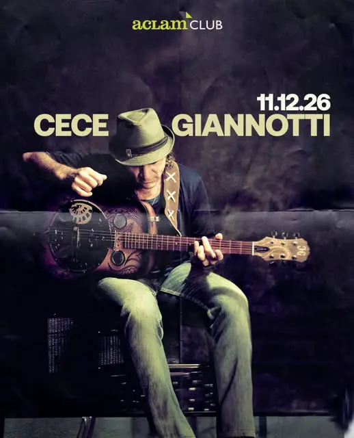 Cece Giannotti en Aclam Club (Barcelona) (Barcelona)