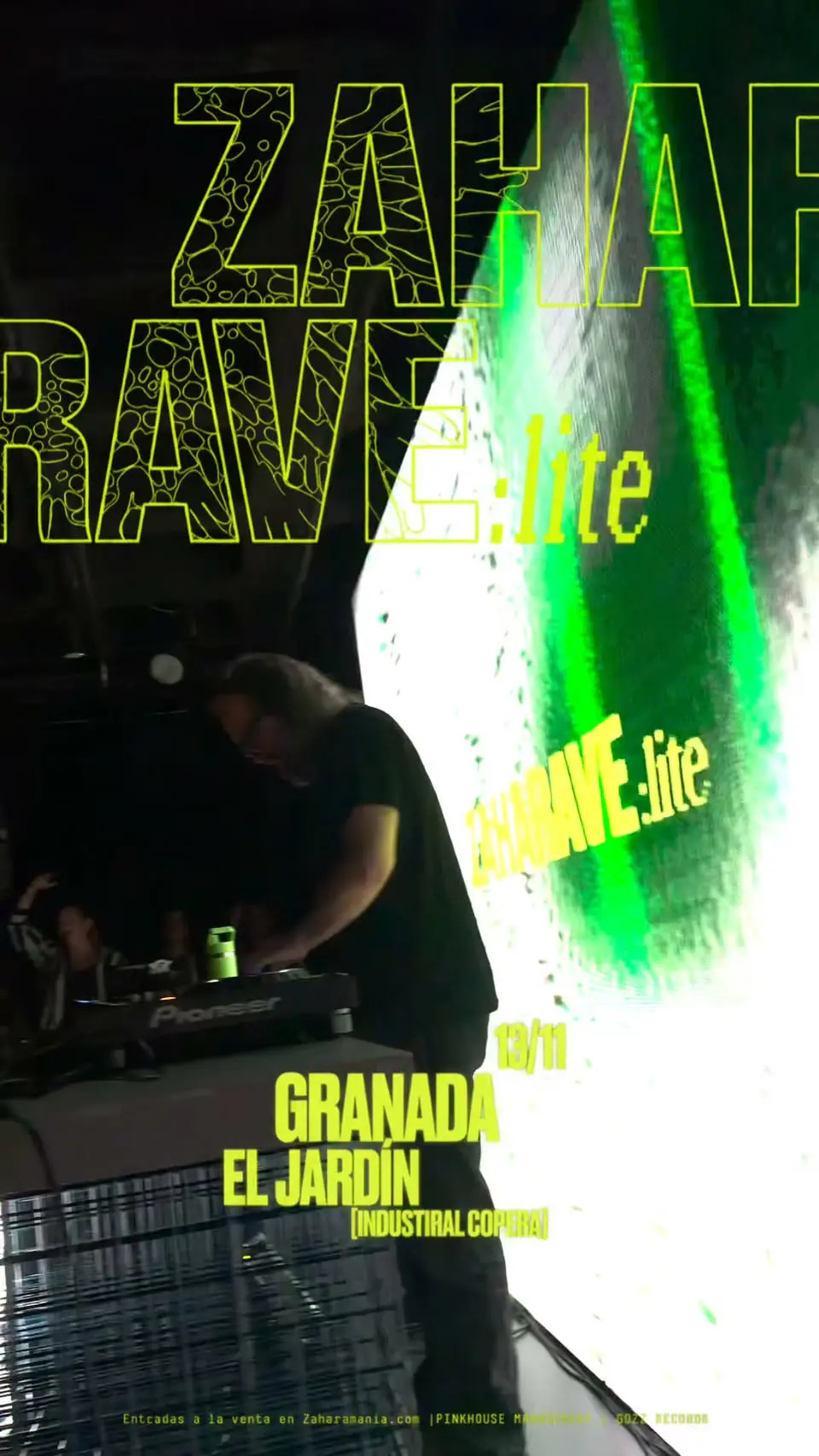 ZAHARAVE:lite en Sala Industrial Copera (La Zubia)
